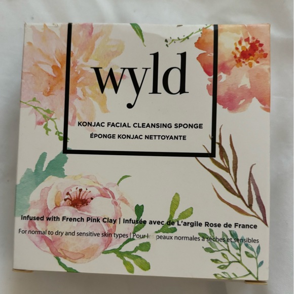 WYLD French Pink Clay Konjac Sponge - Picture 1 of 2